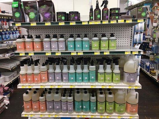 Mrs. Meyers products in stock and priced better then Target and Tops Markets!