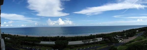 Ocean view from Sea Ranch condo in Boca Raton