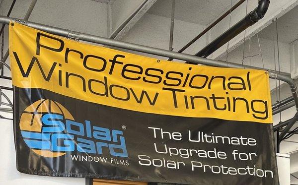 Solar gard shop.  Best tinting material there is. Do not skimp.