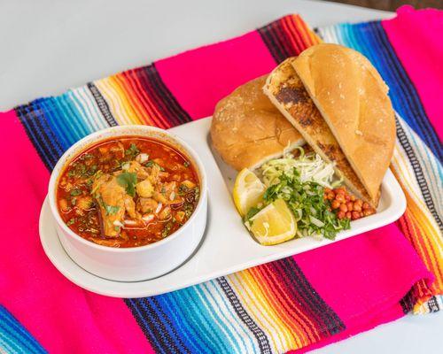 Pozole- Made with Pork and Hominy