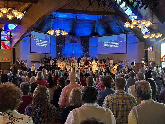 Worship Services in August 2024