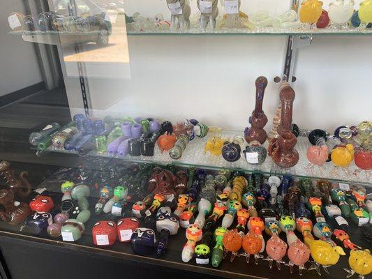 Selection of hand pipes available