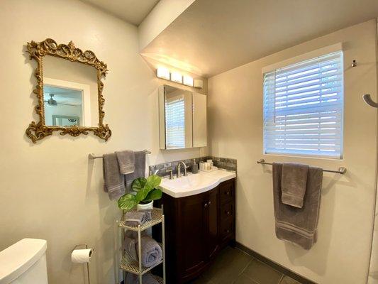 Bathroom in Downstage Suite