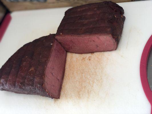 Smoked tri tip