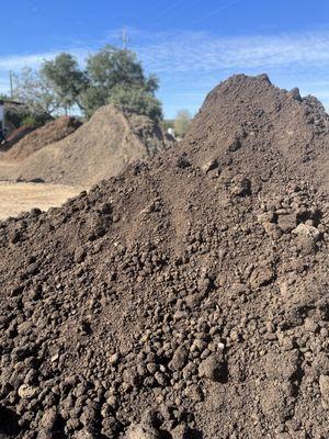 Enriched topsoil