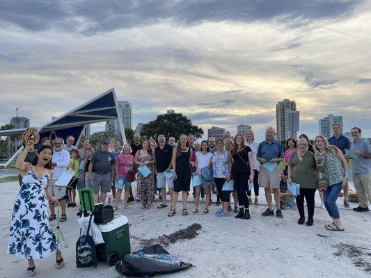 Havdalah at the Beach