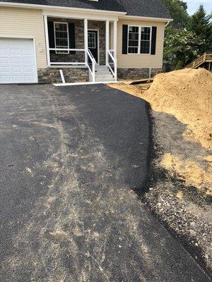 Asphalt extension