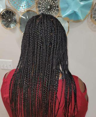 Sleek braids