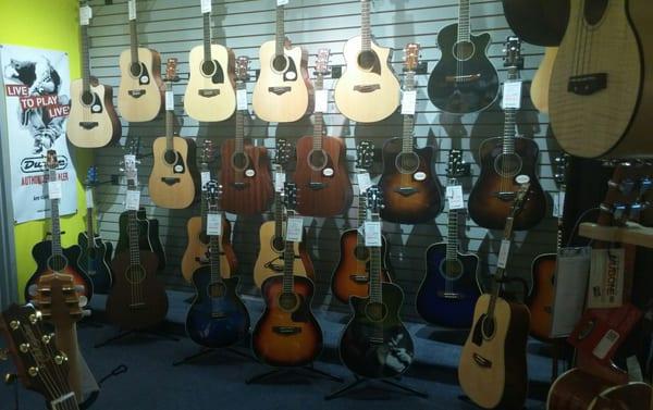 Acoustic guitar Department!