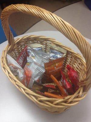 More free snacks in the break room!