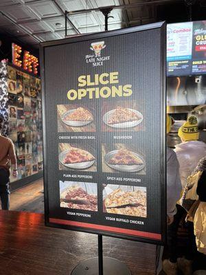 Slice Menu