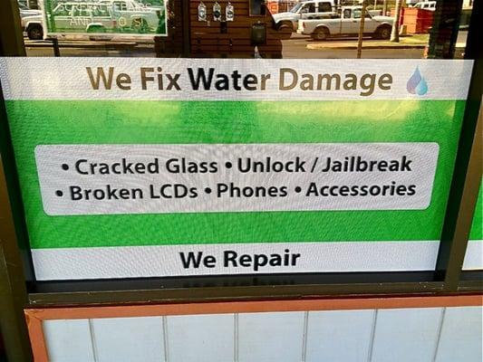 Window sign MobileREMEDIES® Kahului