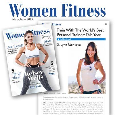 ‼I am beyond honored to be featured as one of the top three "World's Best Trainers This Year" in Women Fitness magazine!