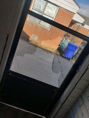 Flooded laundry Room