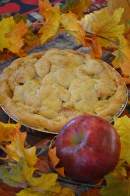 Homemade Apple pies are available by special order all year long but most often during Thanksgiving and Christmas.