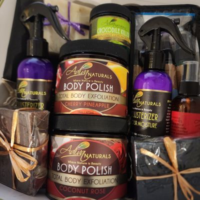 Create your ideal personal care package, and they will beautifully package it in a gift box, ready for any occasion.