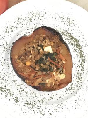 Vegetarian Stuffed Acorn Squash