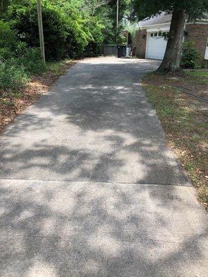 Before driveway