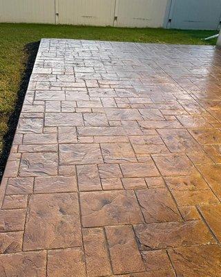 stamped concrete products