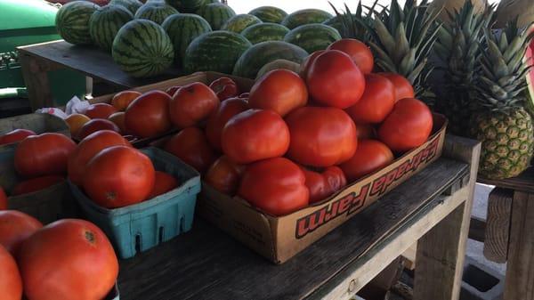 Tomatoes $1 each big ones