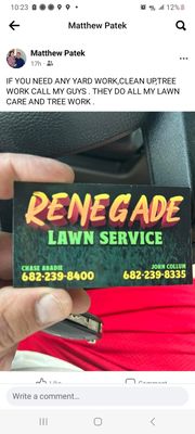 Renegade Lawn Services