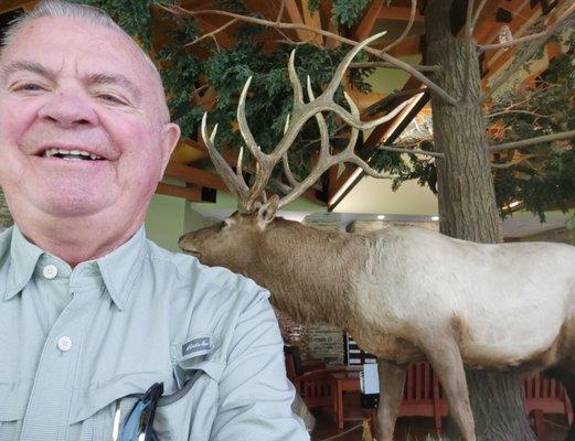 Alan at Winslow Hill Elk Refuge