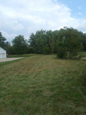 Bush hogged this o
Property in hamilton it was severely over grown and the city had called.