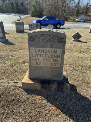 Gravesite of a distant relative!