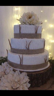 Wedding cake for a beautiful new couple!