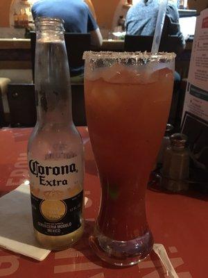 Michelada! The one redeeming factor