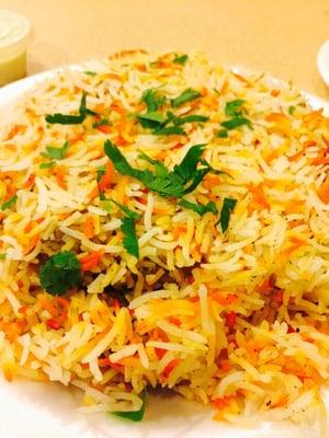 Chicken Biryani.. A signature product from this restaurant... 5Stars