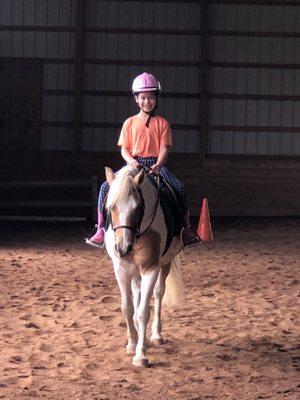 We offer Horsemanship Lessons for students of all ages.