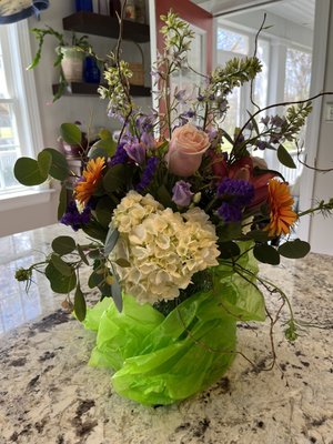 spring floral arrangement