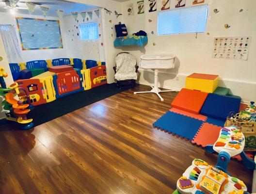 Infant toddler room