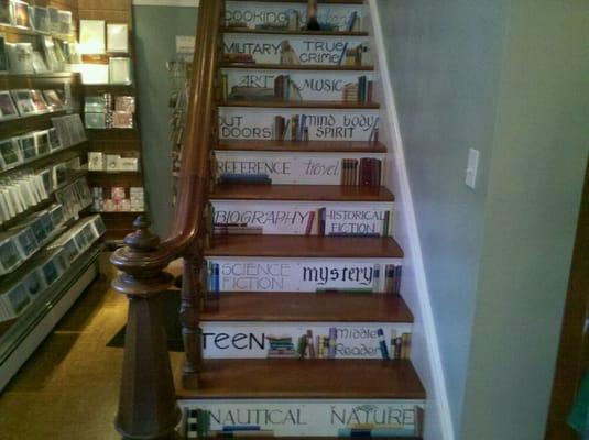 Cute painted stairs