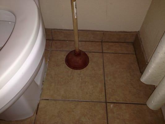 Comes with a plunger