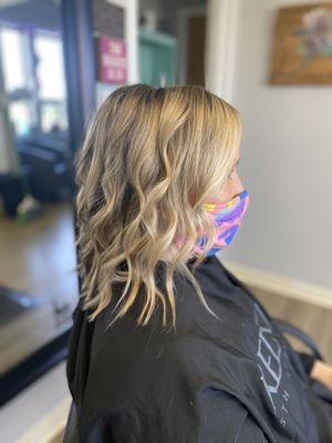 Blonde balayage