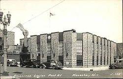 American Legion Post 21 in Kenosha, Wisconsin, dedicated in 1938.