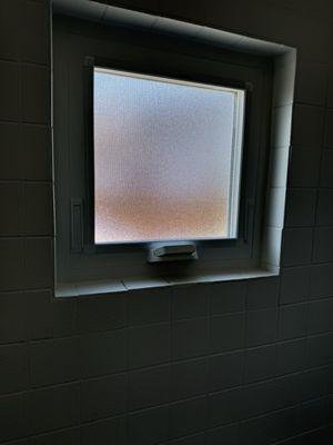 Bathroom windows (inside view)