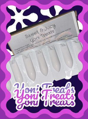 Suppositories for the Yoni they make you smell and taste wonderful, keeps away BV and yeast