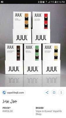 Juul pods