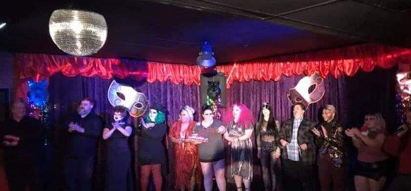 Twisted Sisters--Pride bar's unconventional and exciting femme drag group.  One of a kind and will blow your mind!