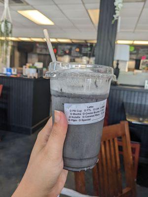 Charcoal drink