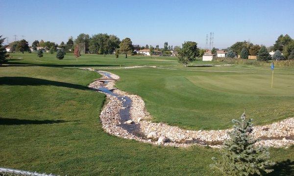 View from behind Hole #9