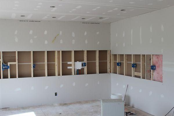 Drywall installation