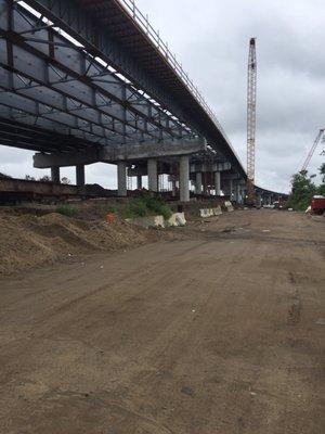 New Bridge being built on Belt Pkwy 8-12-2017