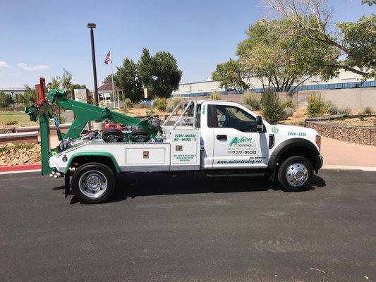 2017 Ford F550 Chevron 408t self loader Auto Grip!