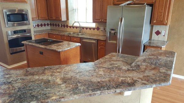 The look of Granite without the high price!