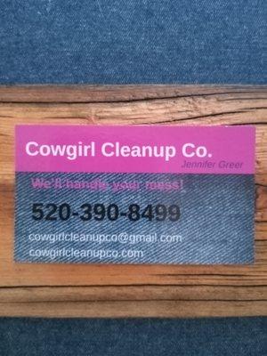 Cowgirl Cleanup