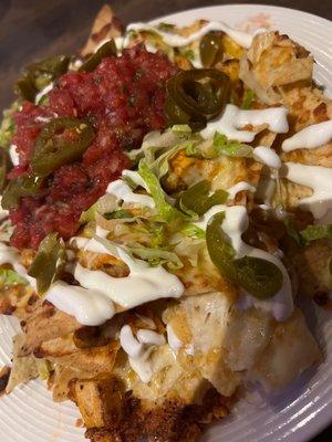 Buffalo nachos